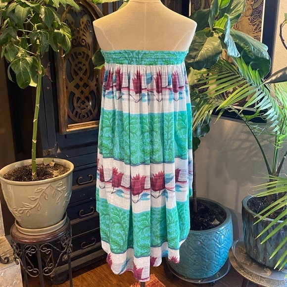 Free People Floral boho swingy skirt - Picture 11 of 16